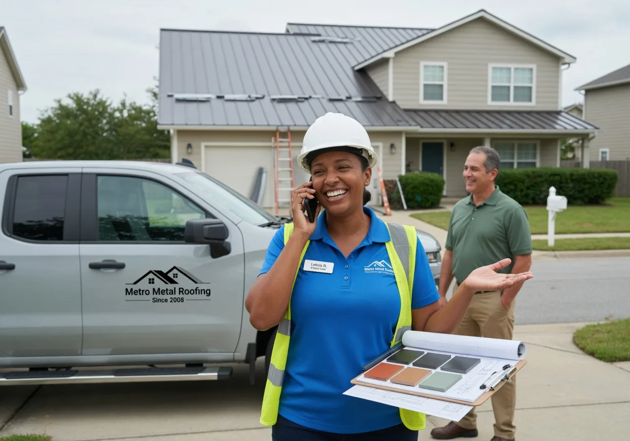 Storm Damage Metal Roof Repair in Humnoke, AR
